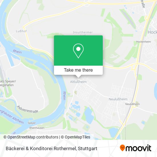 Bäckerei & Konditorei Rothermel map