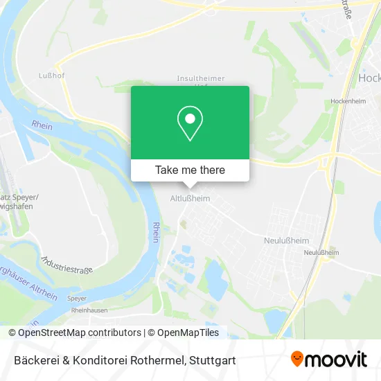 Карта Bäckerei & Konditorei Rothermel