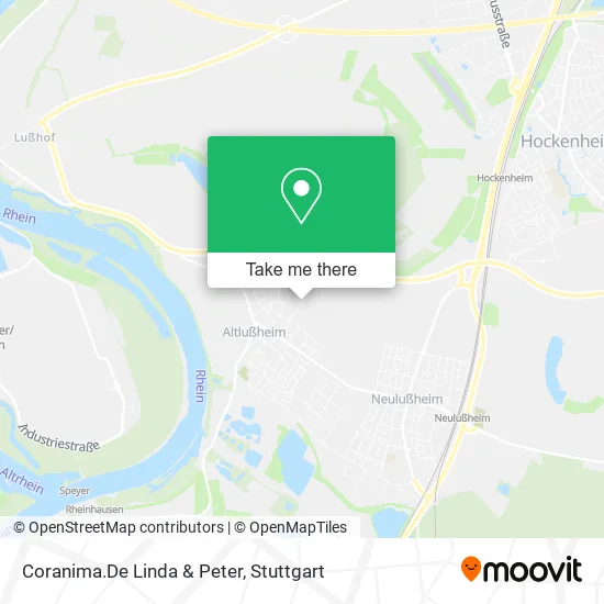 Карта Coranima.De Linda & Peter