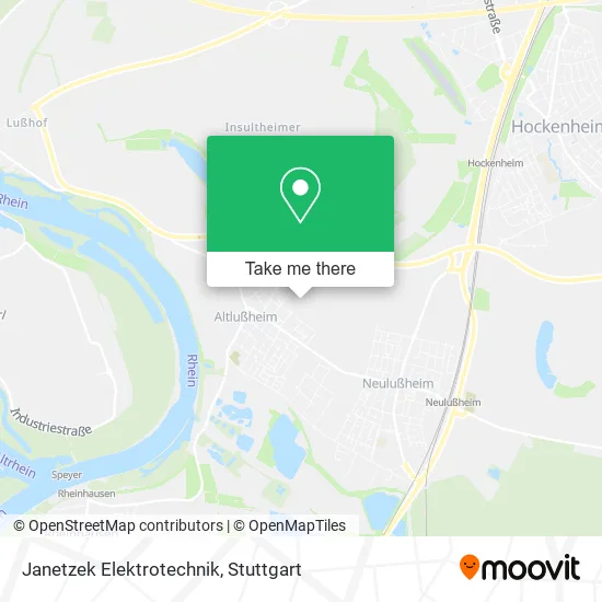 Карта Janetzek Elektrotechnik