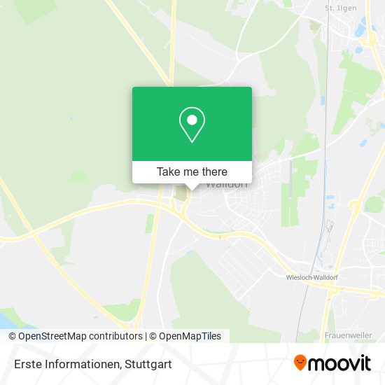 Карта Erste Informationen