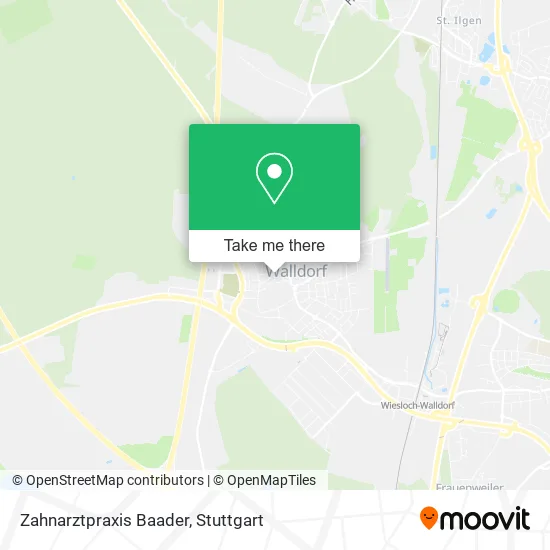 Карта Zahnarztpraxis Baader