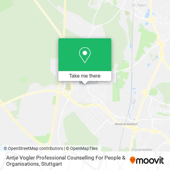 Antje Vogler Professional Counselling For People & Organisations map