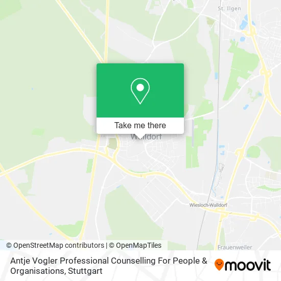 Карта Antje Vogler Professional Counselling For People & Organisations