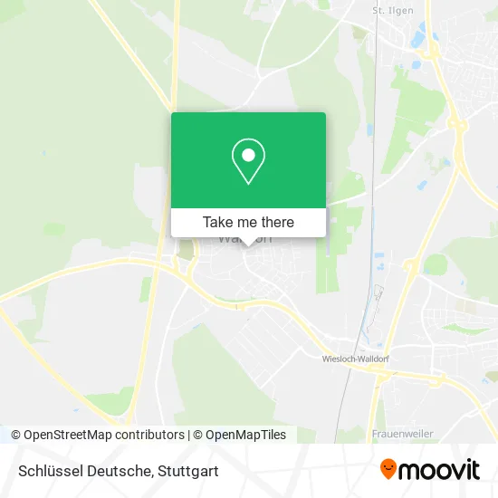 Карта Schlüssel Deutsche