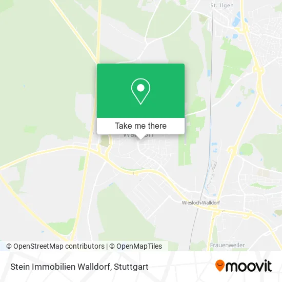 Карта Stein Immobilien Walldorf