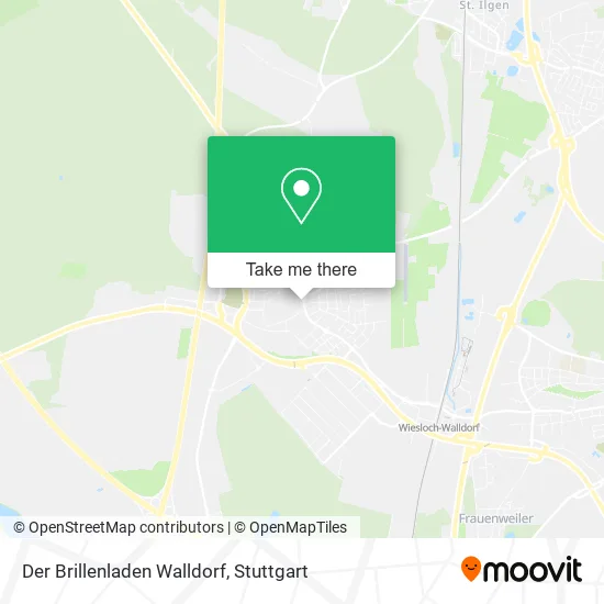 Карта Der Brillenladen Walldorf