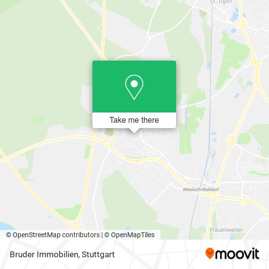 Bruder Immobilien map