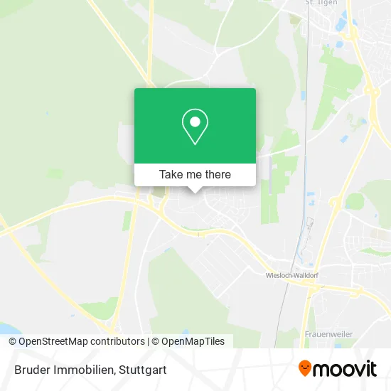 Карта Bruder Immobilien