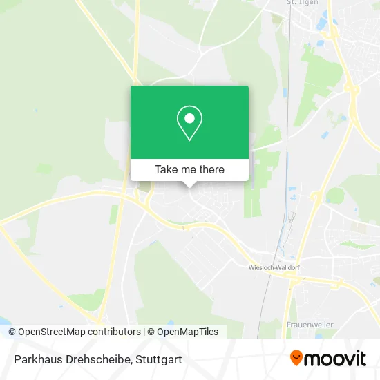 Карта Parkhaus Drehscheibe