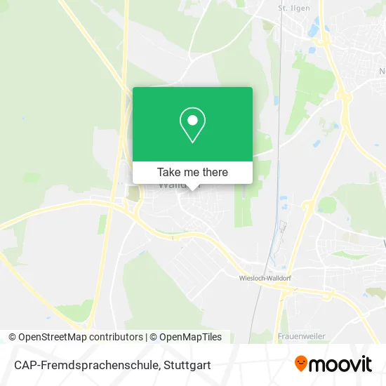 Карта CAP-Fremdsprachenschule