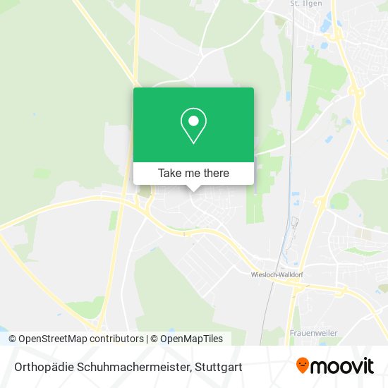 Карта Orthopädie Schuhmachermeister