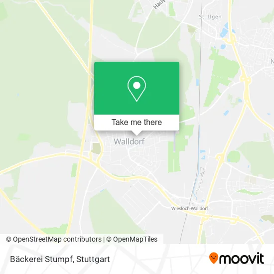 Карта Bäckerei Stumpf