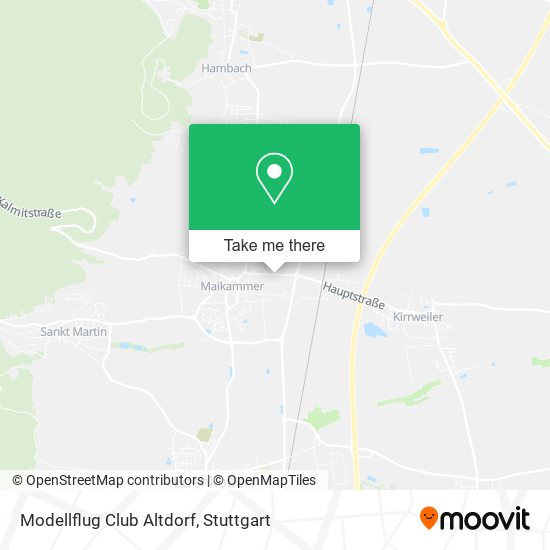 Modellflug Club Altdorf map
