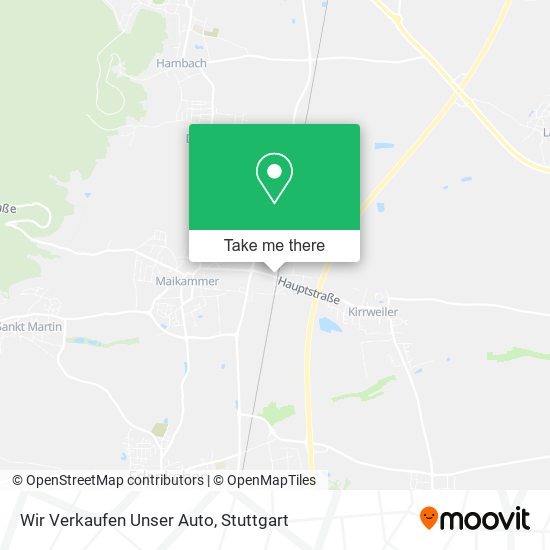 Wir Verkaufen Unser Auto map