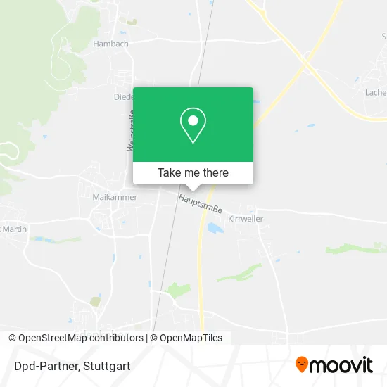 Dpd-Partner map