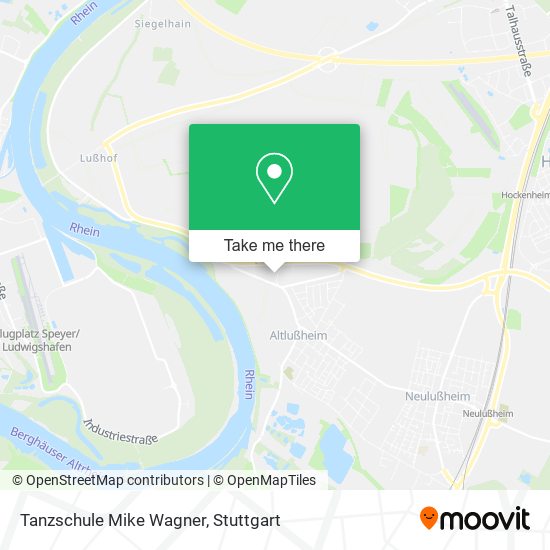 Tanzschule Mike Wagner map