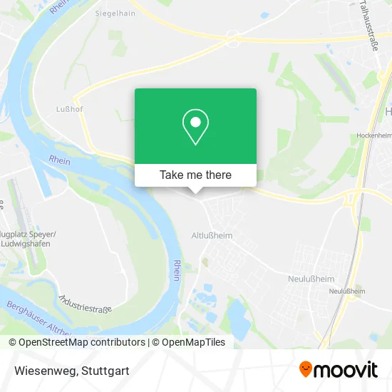 Карта Wiesenweg