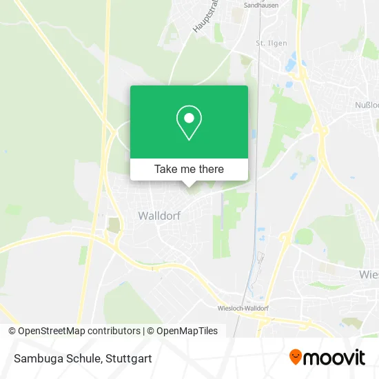 Карта Sambuga Schule