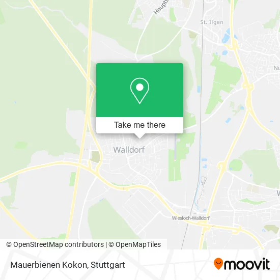 Карта Mauerbienen Kokon