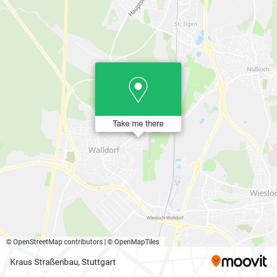 Kraus Straßenbau map