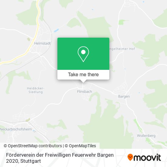 Förderverein der Freiwilligen Feuerwehr Bargen 2020 map