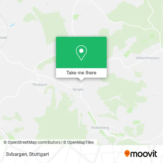 Карта Svbargen
