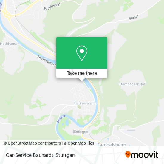Карта Car-Service Bauhardt