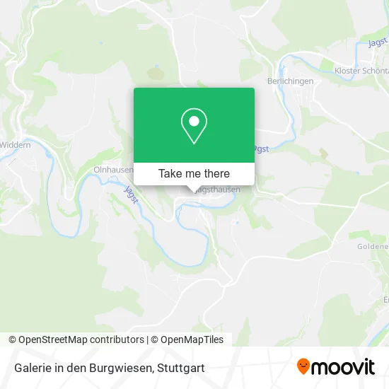 Карта Galerie in den Burgwiesen