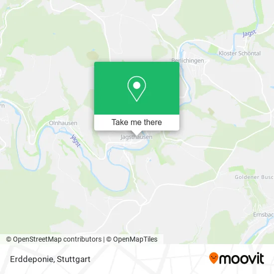 Карта Erddeponie