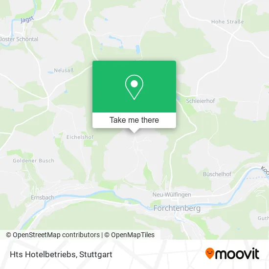 Карта Hts Hotelbetriebs