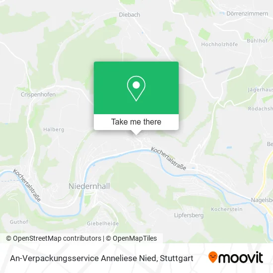Карта An-Verpackungsservice Anneliese Nied