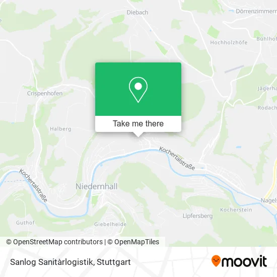 Карта Sanlog Sanitàrlogistik
