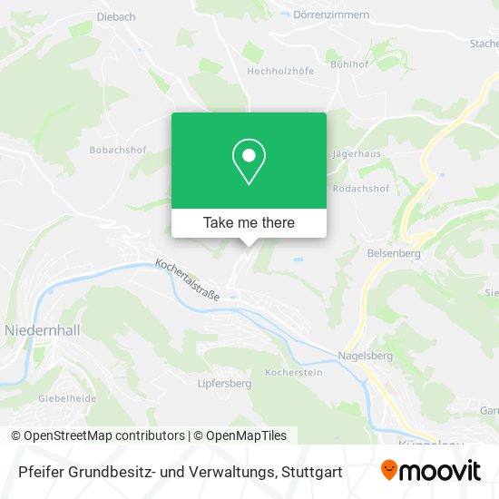 Pfeifer Grundbesitz- und Verwaltungs map