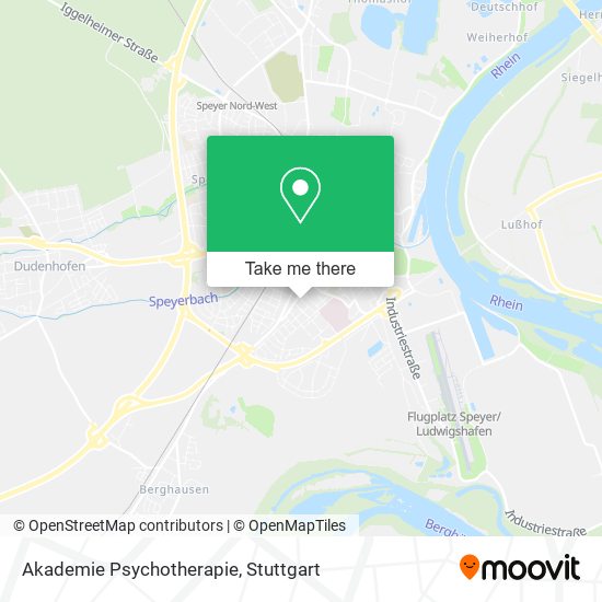 Akademie Psychotherapie map