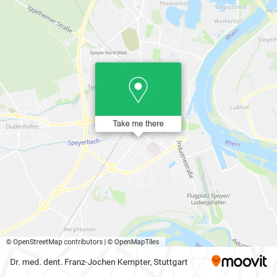 Карта Dr. med. dent. Franz-Jochen Kempter