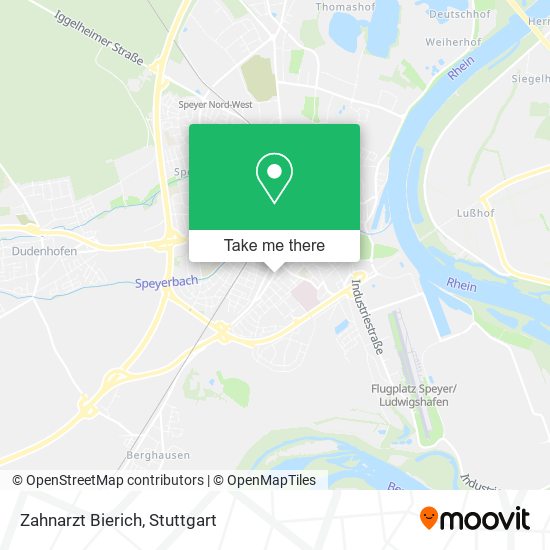 Карта Zahnarzt Bierich