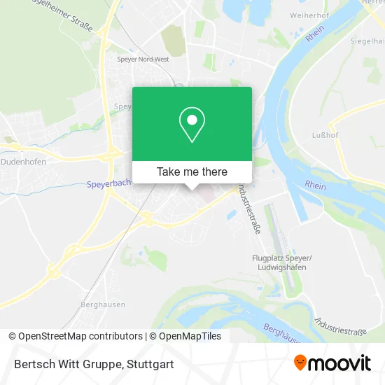 Карта Bertsch Witt Gruppe