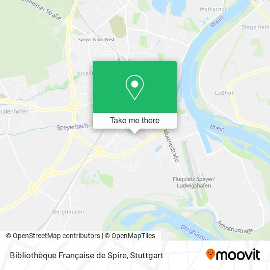 Карта Bibliothèque Française de Spire