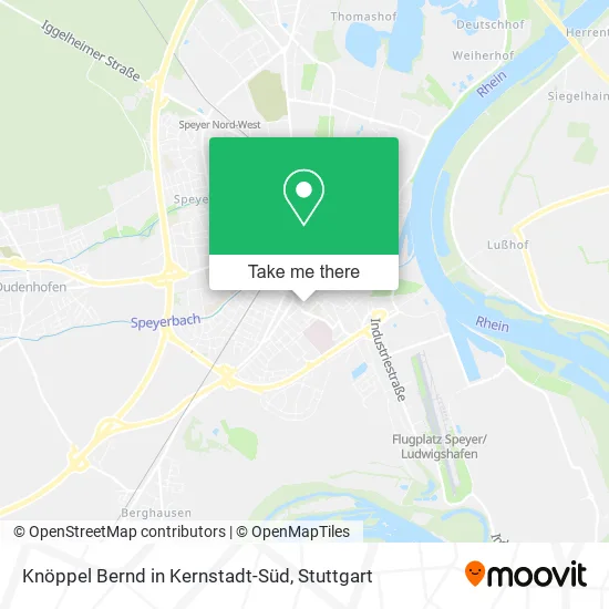 Карта Knöppel Bernd in Kernstadt-Süd