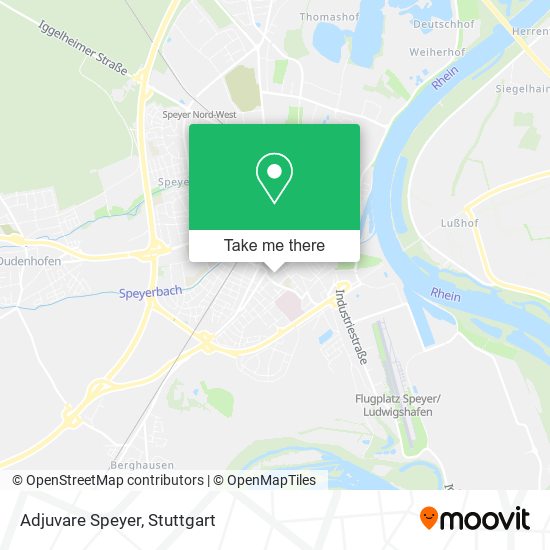 Adjuvare Speyer map