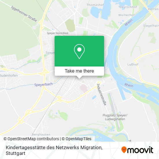 Kindertagesstätte des Netzwerks Migration map