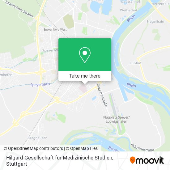 Hilgard Gesellschaft für Medizinische Studien map