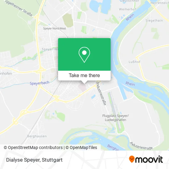 Карта Dialyse Speyer