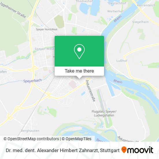 Dr. med. dent. Alexander Himbert Zahnarzt map