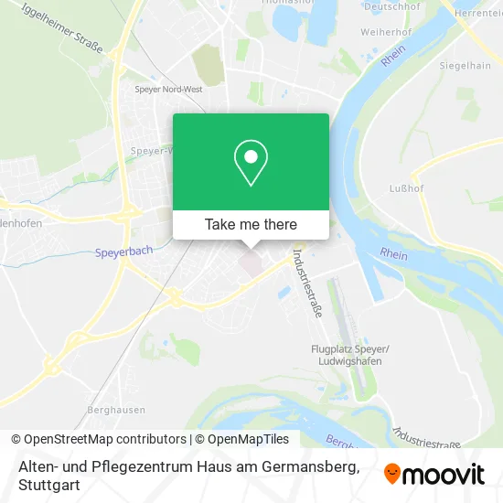 Карта Alten- und Pflegezentrum Haus am Germansberg