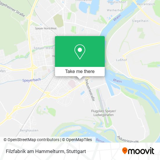 Filzfabrik am Hammelturm map