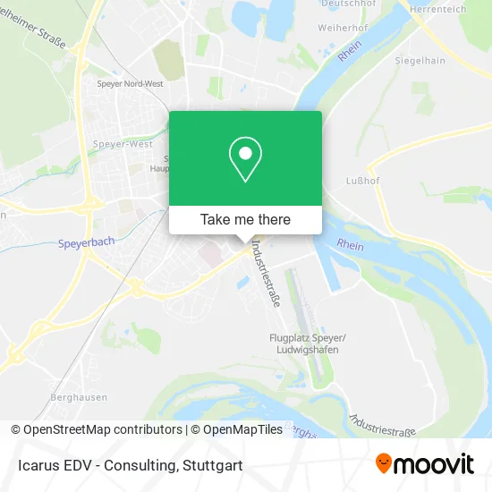 Icarus EDV - Consulting map