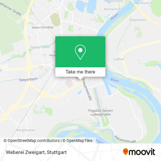 Weberei Zweigart map