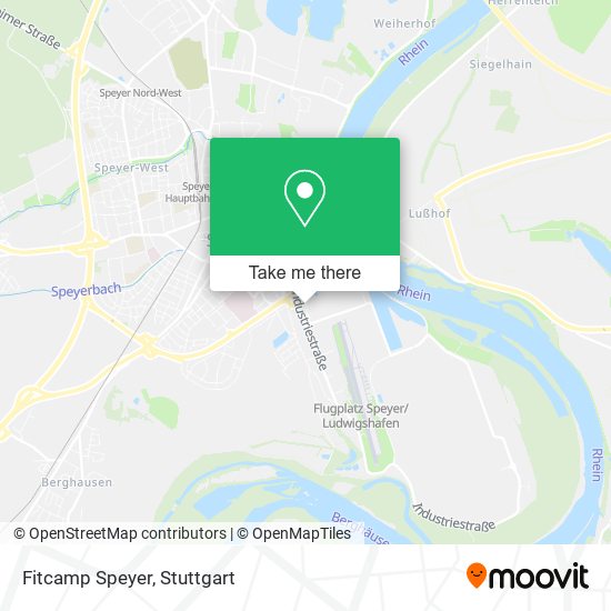 Карта Fitcamp Speyer